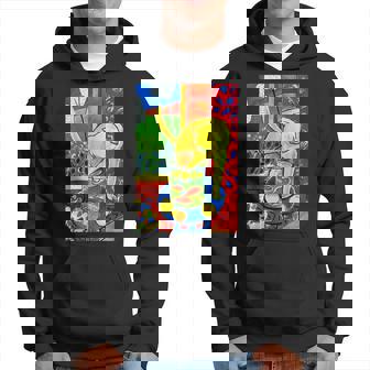 Obra De Arte De Gato Con Peces Rojos Sudadera - Regaloses