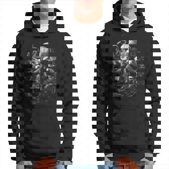 Octopus Pulpo Oceaneaquid Octopus Drawing パーカー - Kawaiitshirt