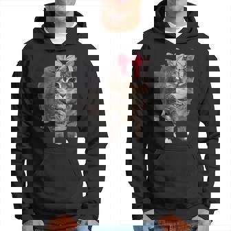 Oia Cat Meme Je Me Réveille Je M'engage Dans Tomfoolery Oia Cat Coquette Sweat à capuche - Cadeauxyz