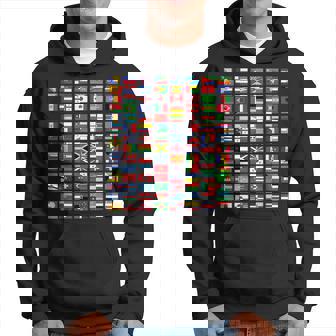 Países Banderas Niñas Mapas Del Mundo Niños Mapas Del Mundo Niños Sudadera - Regaloses