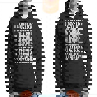 I Paused My Game To Be Here You're Welcome パーカー - Kawaiitshirt