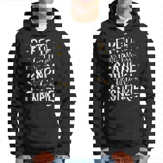 Petite Par La Taille Grande Par La Connerie Cadeau Drole Sweat à capuche - Cadeauxyz