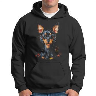 Pinscher Pinscher In Miniatura Motivo Felpa con cappuccio - Novitaregali