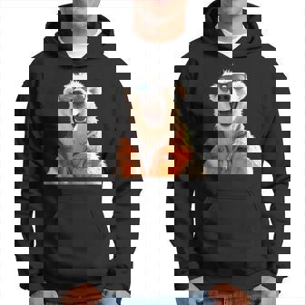 Polar Bear Withunglasses Animal Lovers Sweat à capuche - Cadeauxyz