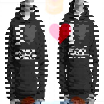 Red Heart I Love Gal パーカー - Kawaiitshirt