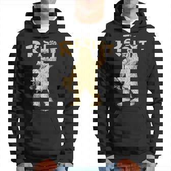 Resist サスカッチティー—面白いクリプティッド抗議 パーカー - Kawaiitshirt