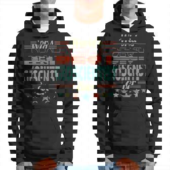 Retro Badge Worlds Best Geoscientist パーカー - Kawaiitshirt