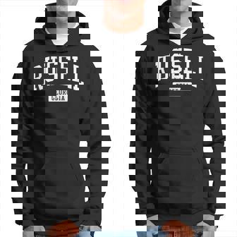 Russell Georgia Ga ビンテージ アスレチック スポーツデザイン パーカー - Kawaiitshirt