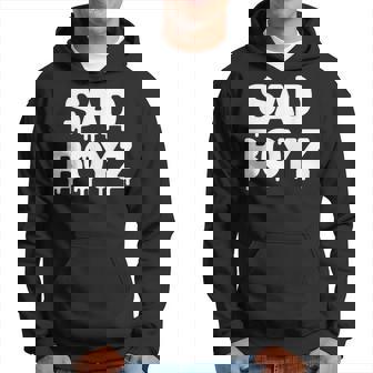 Sad Boyz Drip おもしろグラフィックノベルティ トレンディギフト パーカー - Kawaiitshirt
