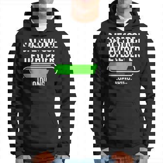 Salesforce開発者 卒業 卒業生 新しい仕事を読み込んでいます パーカー - Kawaiitshirt