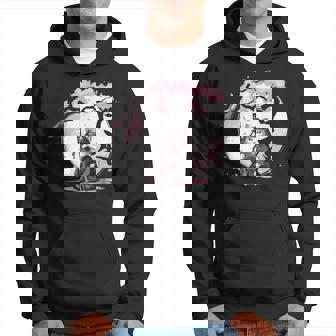 Samurai Chatintage Ukiyo-E Guerrier Kanji Japon Anime Sweat à capuche - Cadeauxyz