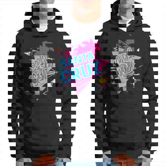 Santa Cruz Ca Californiaurfer 80S 80S Retro Kapuzenpullover - Geschenkecke