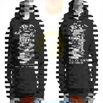 Save Our Parks ビンテージ スモーキー ザ レジスト ベア国立公園 パーカー - Kawaiitshirt