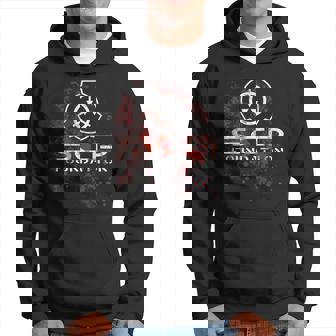 Scp、財団、血で パーカー - Kawaiitshirt