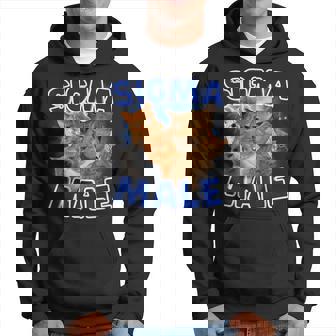 Sigma Male Brainrot Cat Ironic Meme Sweat à capuche - Cadeauxyz