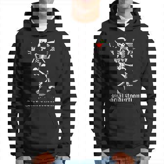 Social Distortions スケルトン ドリンクパーティー ミニマリスト パーカー - Kawaiitshirt