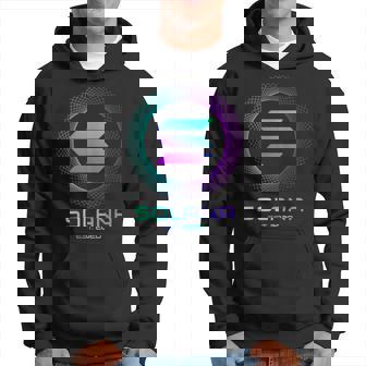 Solanaolコイン暗号ロゴブロックチェーン ソラナ パーカー - Kawaiitshirt