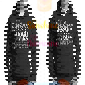 Sunshine Mix With A Little Hurricane 面白い皮肉な引用 パーカー - Kawaiitshirt