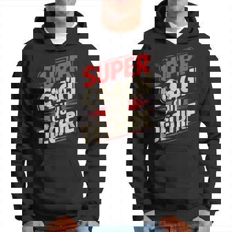 Super Coach Foot Homme Humour Football Idée Cadeau Drôle Sweat à capuche - Cadeauxyz