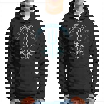 Symbole Du Dieu Grec Poséidon Sweat à capuche - Cadeauxyz