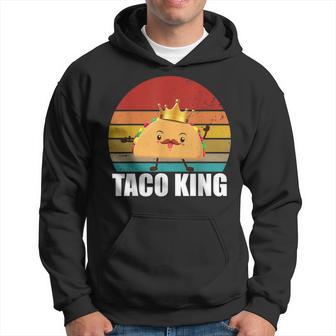 Taco King For Tacos Lover メキシカンタコス ファニー タコス サンセット パーカー - Kawaiitshirt