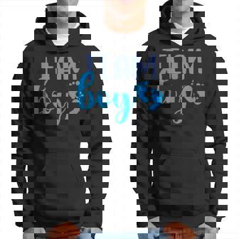 Team Boy Genere Rivelare Festa Babyhower Gravidanza Felpa con cappuccio - Novitaregali