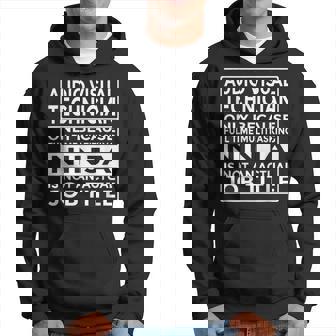 Técnico Audiovisual Tiempo Completo Multitarea Ninja Divertido Sudadera - Regaloses