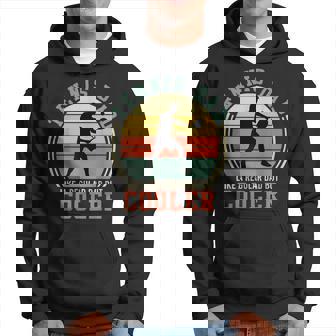 Tennis Player Father Dad Tennisintage Retro Kapuzenpullover - Geschenkecke