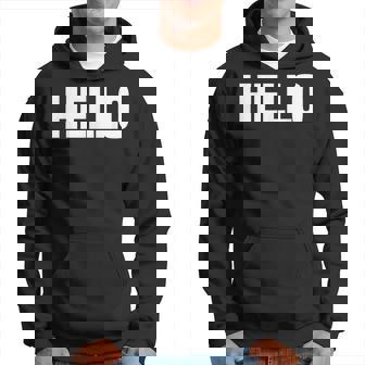 Thatays Hello シャツ こんにちはと言うデザイン パーカー - Kawaiitshirt