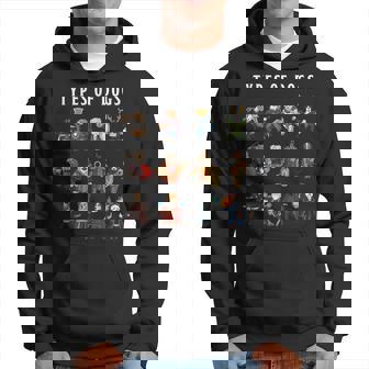 Tipos De Perros Juegos De Rol Divertido Nerd Geek Gamer Sudadera - Regaloses