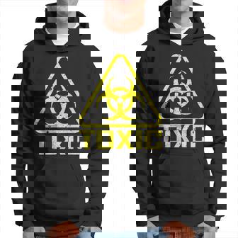 Toxic Biohazardymbol Yellow Kapuzenpullover - Seseable