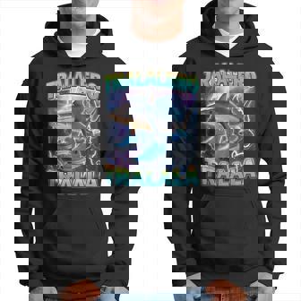 Tralalero Tralala 面白いサメ 靴付き ミーム パーカー - Kawaiitshirt