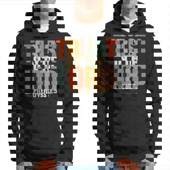Trust In The Lord 箴言 3 パーカー - Kawaiitshirt