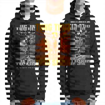 Tung Tung Tungahur Meme Brainrot パーカー - Kawaiitshirt