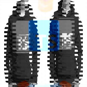 Typescript プログラミングロゴ Tsロゴ プログラマーへのギフトに パーカー - Kawaiitshirt