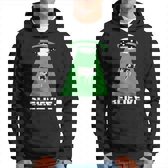 Ufo Cow Abduction Ufo Alien Abduction パーカー - Kawaiitshirt