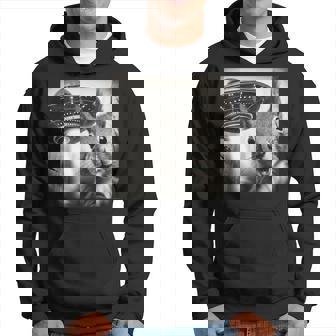 Ufoとリス自撮り面白いリス愛好家 パーカー - Kawaiitshirt