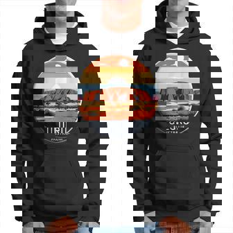 Uluru オーストラリア お土産 エアーズ ロック 記念品 ヴィンテージ 太陽 パーカー - Kawaiitshirt