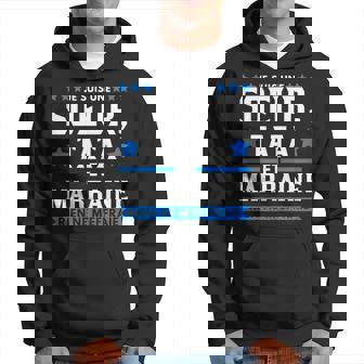 Uneoeur Je Nach Une Tata Et Marraine Tante Sweat à capuche - Cadeauxyz