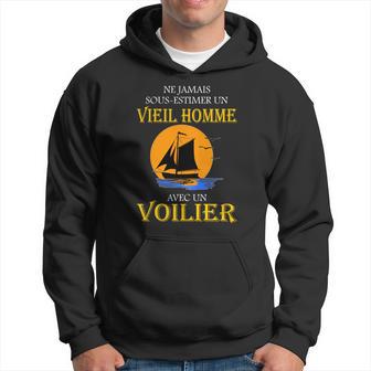 Vieil Homme Voilier Sweat à capuche - Cadeauxyz