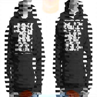 Vintage Grunge Old Rock & Roll Music Rock And Roll パーカー - Kawaiitshirt