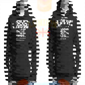 Vintage Londres Inglaterra Reino Unidoouvenir Retro Graphic Sudadera - Regaloses