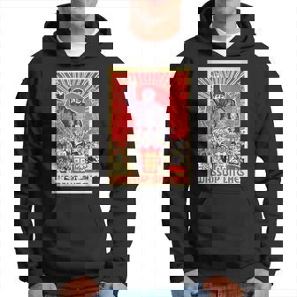 Wassup Bitches 毛沢東 中国共産主義宣伝ポスター パーカー - Kawaiitshirt