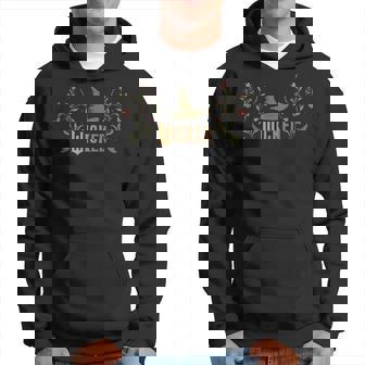 Wicked Movie ロゴ エルファバハット フローラル パーカー - Kawaiitshirt