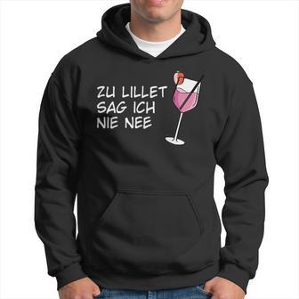 Zu Lilletag Ich Nie Nee -Ummer Cocktail Party Wildberry Kapuzenpullover - Geschenkecke