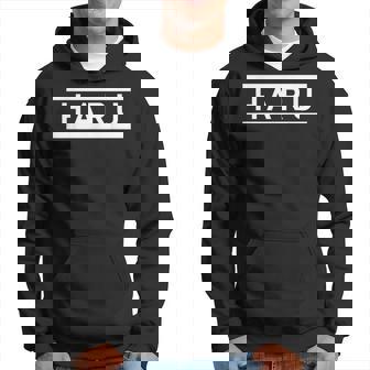 「Haru」ヘボン式「はる」「ハル」下の名前 ローマ字 名入れ 名乗り ラテン文字 綴り パーカー - Kawaiitshirt