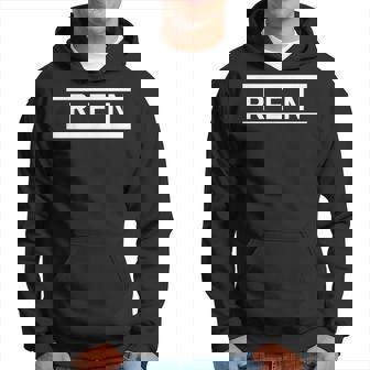 「Ren」ヘボン式「れん」「レン」下の名前 ローマ字 名入れ 名乗り ラテン文字 綴り パーカー - Kawaiitshirt