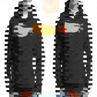 【エビフライ】えびふらい 海老 えび 蝦 エビ おもしろ 面白い シンプル イラスト おしゃれ 可愛い ネタ ウケ狙い パーカー - Kawaiitshirt