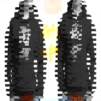 【フェイク プリント】的中【金プレート風 文字】（ギャンブル・競馬・競輪）面白い 色 パーカー - Kawaiitshirt