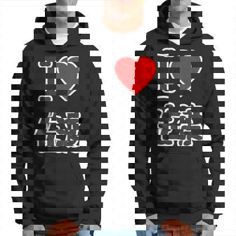 【両面プリント・表裏】アイラブ・佐渡（I Love ハート）佐渡ヶ島 Jimo-T ジモティ 地元愛 面白 パーカー - Kawaiitshirt